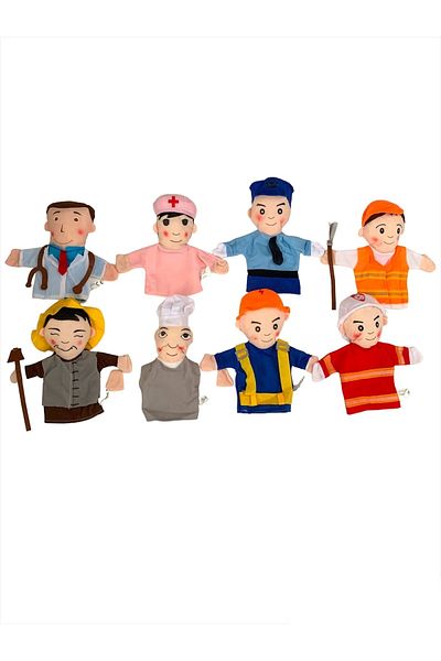 Kızılkaya Oyuncak Kızılkaya Professions Hand Puppet