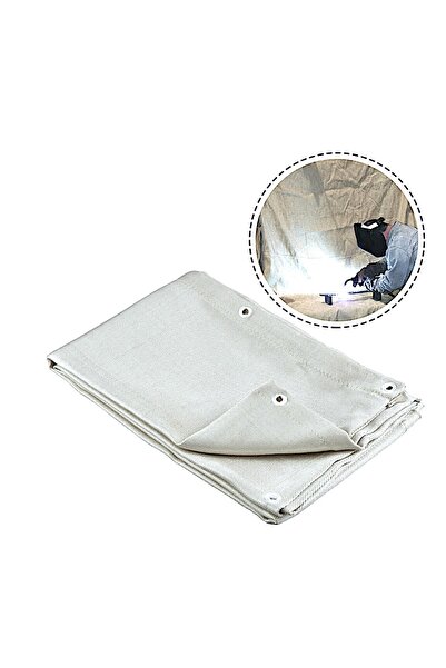 izoval Kaynak Battaniyesi 2x3 Metre Cam Elyaf Kumaşdan 1.50mm Kalınlık Ağır H...