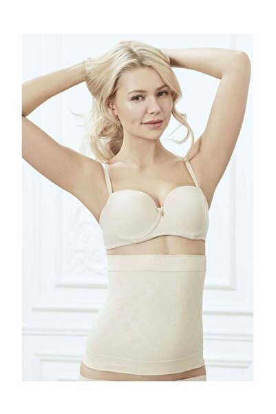 Emay Жіночий безшовний корсет бежевого кольору