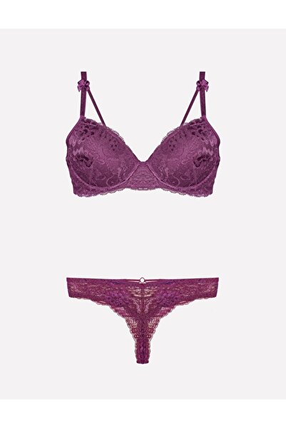 Nurteks Жіночий бюстгальтер з бордовою підкладкою