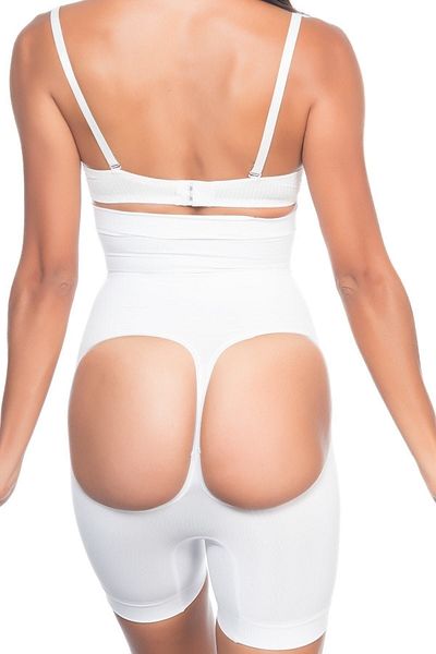 Emay Corset fără sudură pentru îmbunătățirea abdomenului, cu spatele deschis