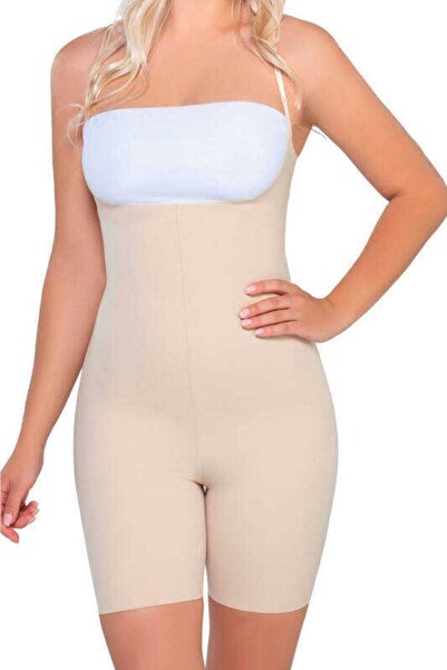 Emay Femei - Corset decupat cu laser lungime piept deschis 2758