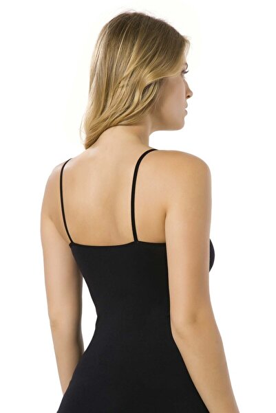 Emay Жіночий чорний безшовний - Seamless - Тонкий корсет-майка