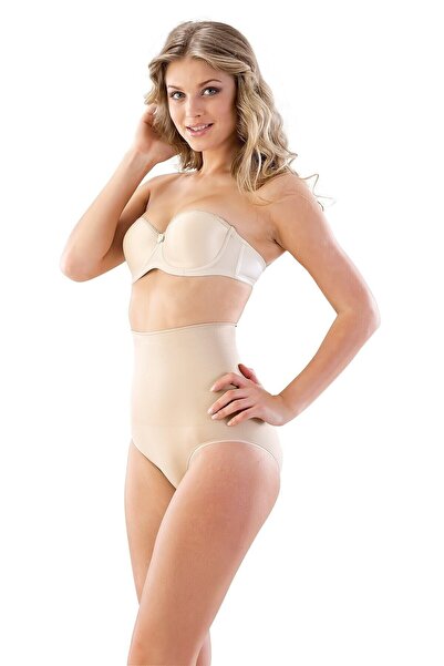 Emay Жіночий безшовний масажний корсет для вагітних 2029 Double Slip Lohusa