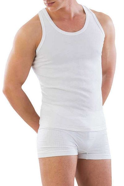 Emay Ανδρικό αθλητικό εσώρουχο White Fit Mold 12320