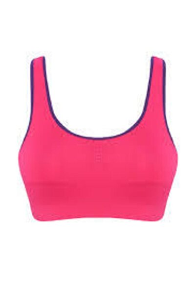 Emay Жіночий рожевий безшовний бюстгальтер-суплер 4024