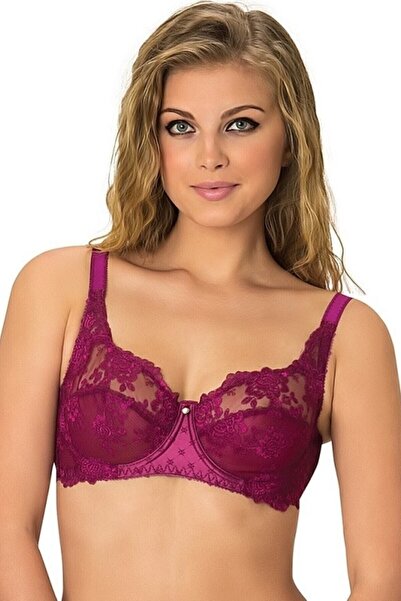 Emay Жіночий бюстгальтер-мінімізер з бродерированим балетом 146