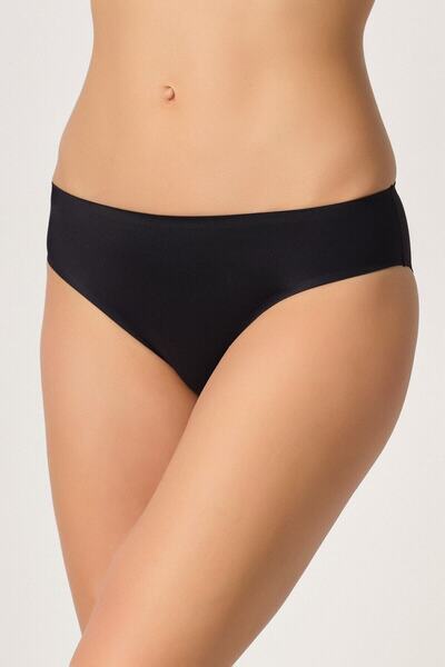 Emay 2803 Γυναικείο εσώρουχο κοπής με λέιζερ, μαύρο