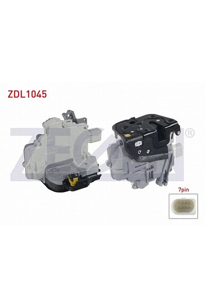 ZEGEN أودي A3 - A6 2003-2012 محرك قفل الباب الأمامي الأيمن 4f1837016