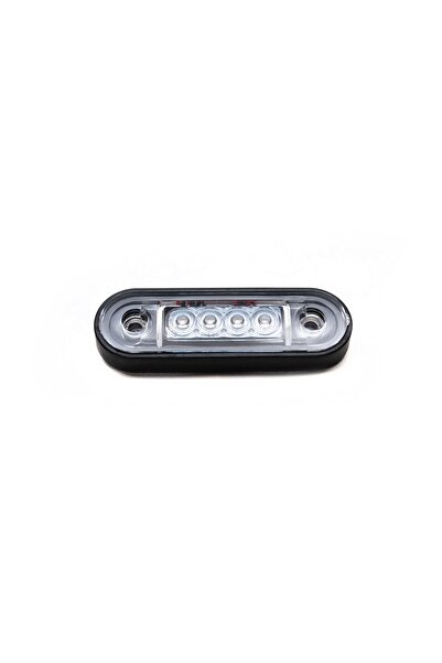 AHMET OTOMOTİV 4 Ledli Kırmızı Flintstones Led Lamba Kırmızı Renk 12v-24v