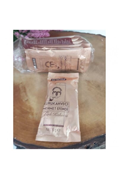 Hayaller Dükkanı Mehmet Efendi 6 Gr Tek Kullanımlık Türk Kahvesi 6 Adet-