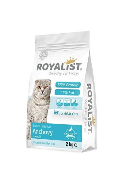 Royalist طعام القطط الجافة روياليست أنشوجة البالغة - 2 كجم