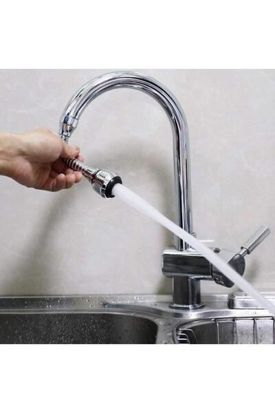 Xnews Temizlik Setleri-2 Fonksiyonlu Esnek Musluk Başlığı Tasarruflu Perlatör...