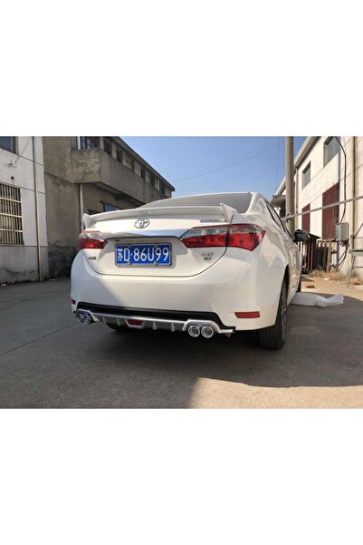 HYM TUNİNG Toyota Corolla 2013 2018 Trd Spoyler Piano Black Parlak Siyah, Abs...