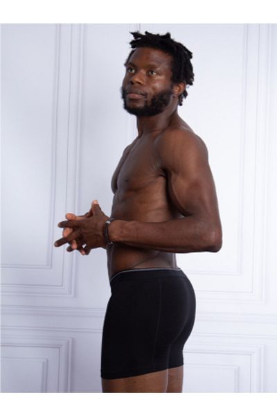 Blackspade 9673 Ανδρικά Boxers 3 Pack Tender Cotton - Μαύρο - S