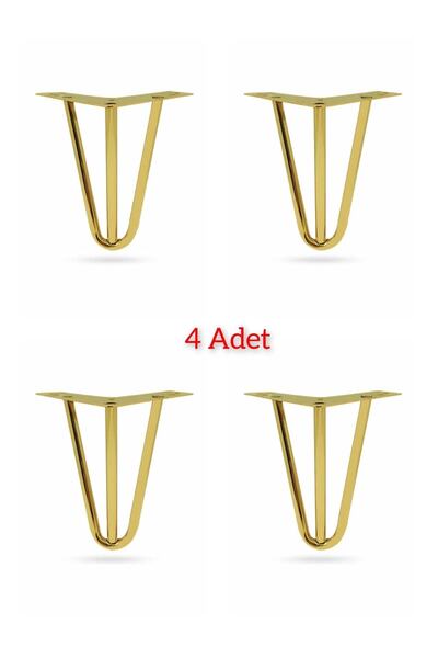 ARON (4 ADET) Lüx Martı Ayak Altın (20CM) Tv Ünite Konsol Koltuk Baza Şifonye...