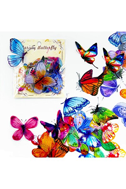 Beauty Box Decorare Fluture Ornament Rășină Artă Autocolant multifuncțional a...