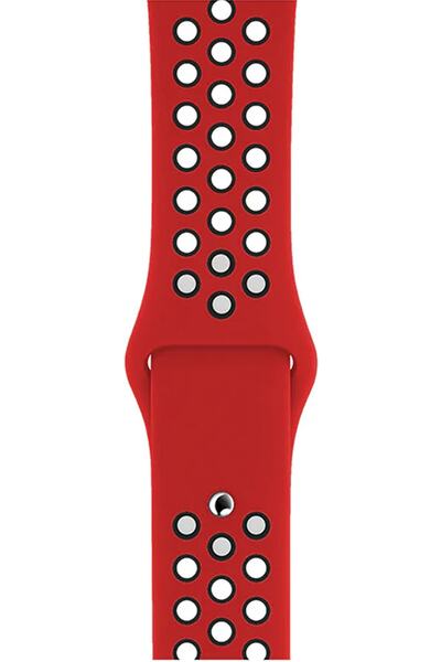 TECHNOMEN Apple Watch Nike 42-44-45 Mm A Kalite Bileklik Spor Band Delikli Ko...