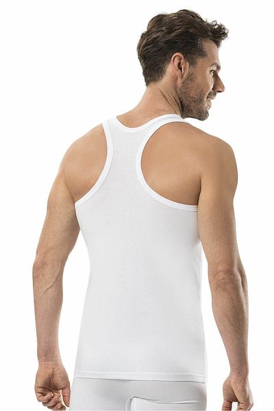 Jiber Ανδρικό λευκό Lycra 2-pack Rambo Singlet 136