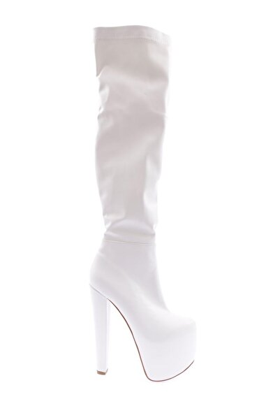 Meshure 6K8000 Hidden Platform High Heel Boots
