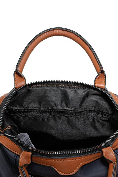 Polaris Satin Roll Hand 2Pr Navy Blue Women's Handbag