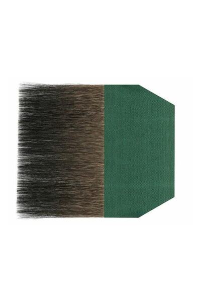 Da Vinci Blue Squirrel Hair Flat Gold Foil Perie pentru barbă Seria 500 Nr.:80mm
