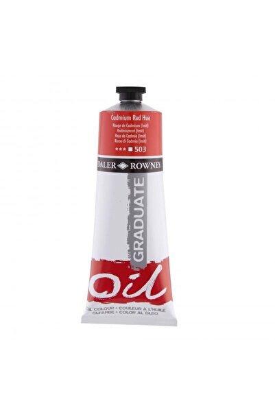 Daler Rowney Graduate Yağlı Boya Grad Oıl 200ml Cad Red Hue