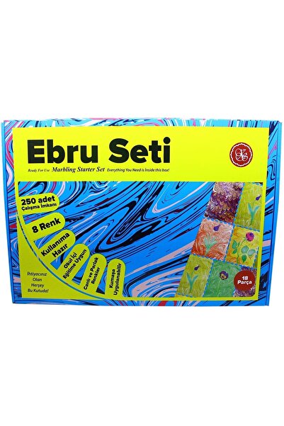 Koza Sanat Ebru Başlangıç Seti 18 Parça