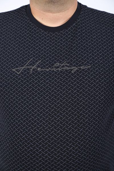 MocGrande Plus Size Sweat Heritage 22725-σκούρο μπλε