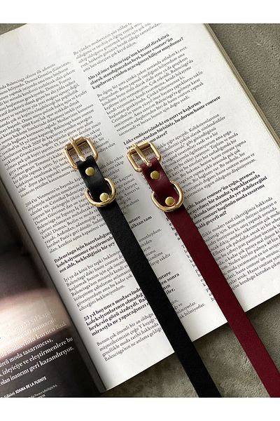 coaksco Claret Red and Black Basic Set of 2