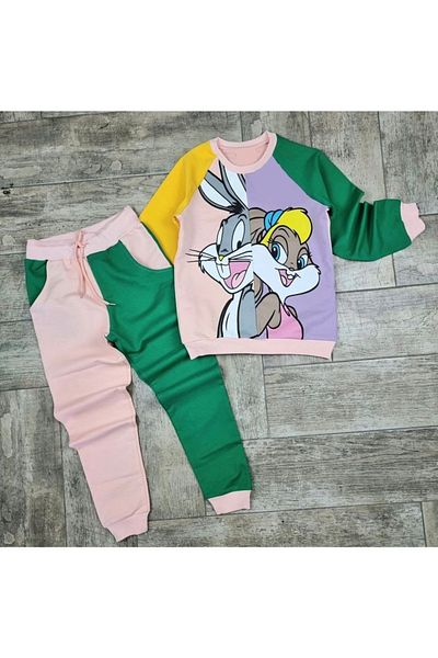 YARENKİDS Set de trening pentru copii unisex de sus și de jos