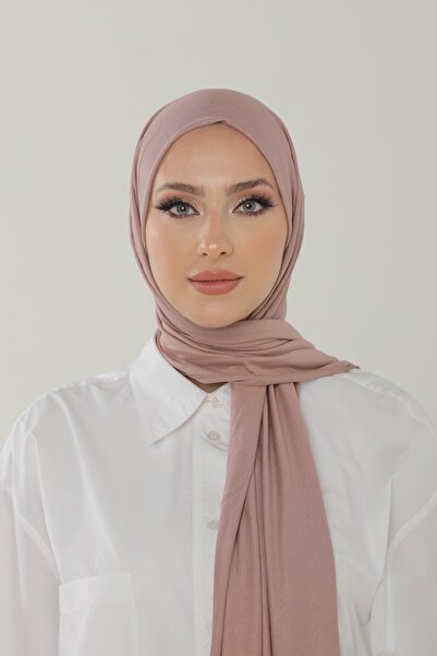 Beyzak Βαμβακερό σάλι Dry Lavender Luxury Combed - Γυναικείο σάλι Hijab Jersey Hijab Lycra
