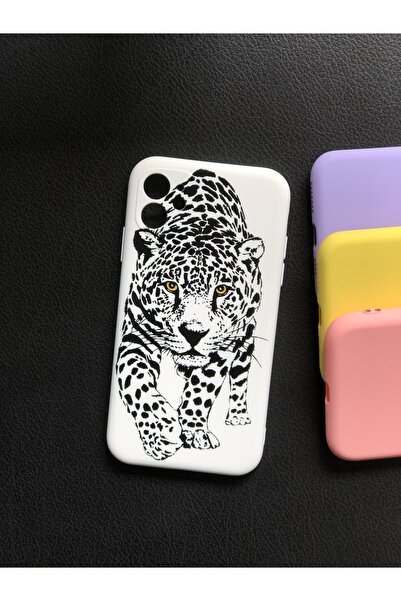 izzytech حافظة إطلاق موديل Face Emoticon لهاتف Iphone 11 مع حماية للكاميرا