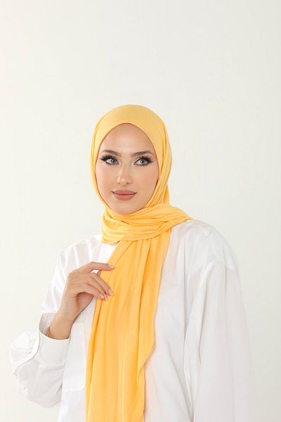 Beyzak Melon Luxury Combed Cotton Shawl - Women's Hijab Jersey Hijab Lycra Shawl