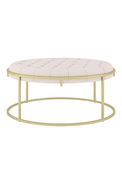 Evka Stery Bench Bej, Bench Puf, Yatak Ucu Bench, Yemek Masası Bench, Orta Sehpa