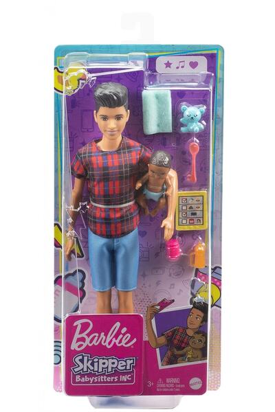 Barbie Bebek Bakıcısı Skipper Bebek Serisi Grp14