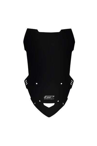 GP KOMPOZİT Yamaha Nmax 125-155 2021-2022 Uyumlu Ön Cam Siyah 61 Cm