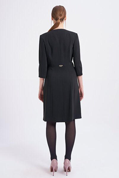 Balizza Blz-göğüste Işleme Detaylı Trençkot