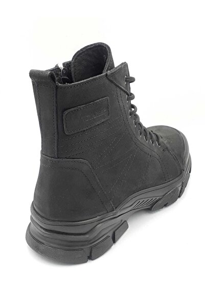 Voyager 6021 Erkek Hakiki Deri Ortopedik Kışlık Fermuarlı Bot