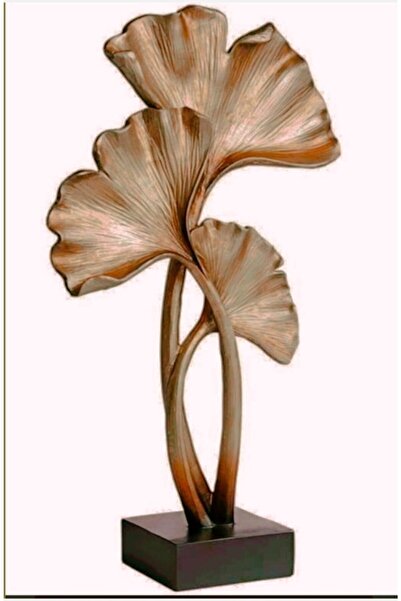 Dekoromi Dekoratif Dev Yaprak Heykel Biblo