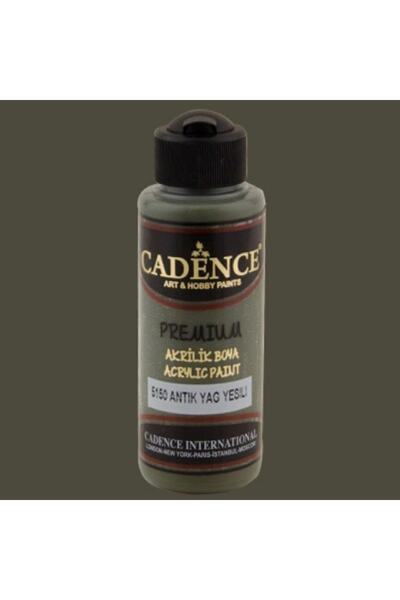 Cadence Premium Akrilik Boya 120ml Antik Yağ Yeşili 5150