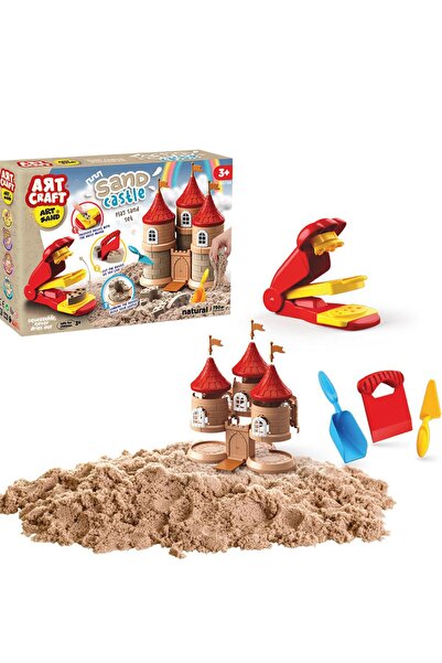 Fırsat Oyuncak مجموعة ألعاب الرمل الخيالية، سلسلة الرمل الحركي، منزل الرمل