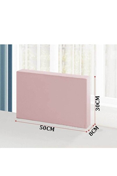 RevuBaby 50cm Yatak Bariyeri Bebek Ve Çocuk Korkuluğu Güvenlik Bariyeri Koruma Bariyeri 1 Blok Pembe