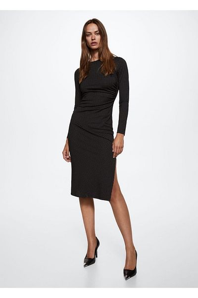 MANGO Woman Pinstripe Dress