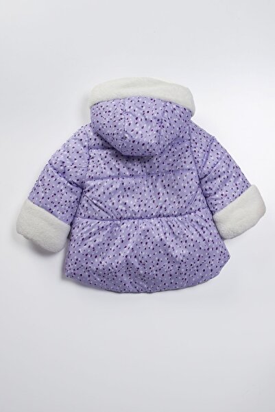 PODİUM GİYİM Kız Bebek Puanlı Havalı Mont