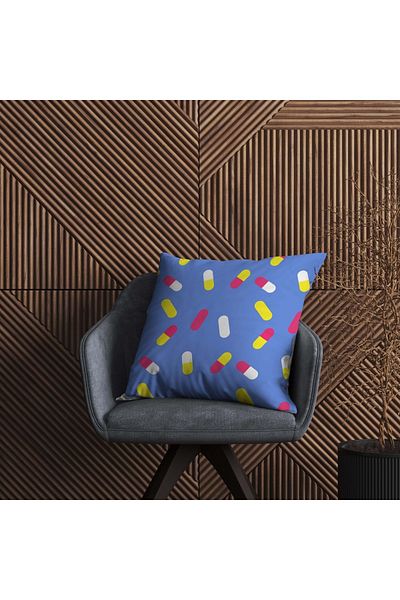 stellahomes Husă de pernă premium imprimată pe două fețe, cu design special, din 5 piese