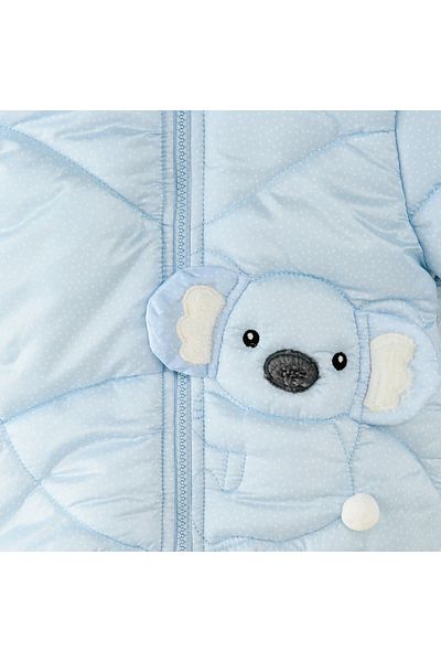 PODİUM GİYİM Trend Cute Kuala Figurad Welsoft Palton gonflabil de iarnă cu urechi