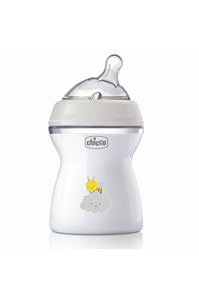 Chicco Natural Feeling Silikon Emzikli Pp Biberon Desenli 250 ml 2 Ay Yeni