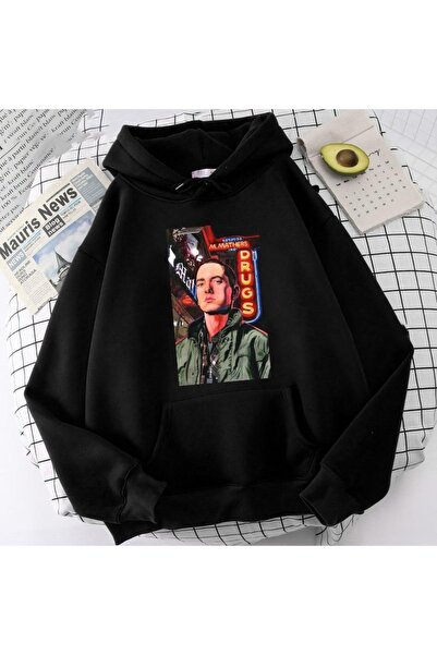 GALASHOP ايمينيم راب هودي للجنسين Mod68