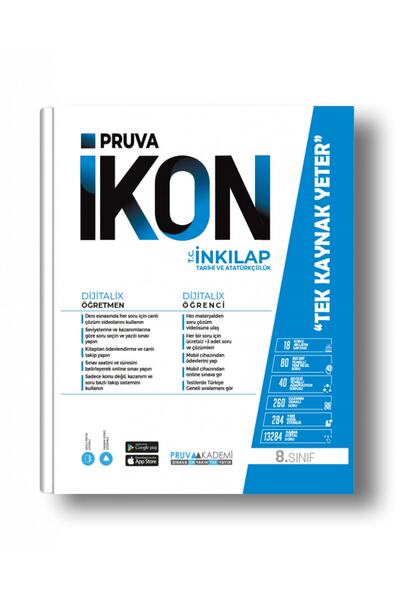 Pruva Akademi Pruva 8 Sınıf İkon İnkılap Tarihi Konu Anlatım